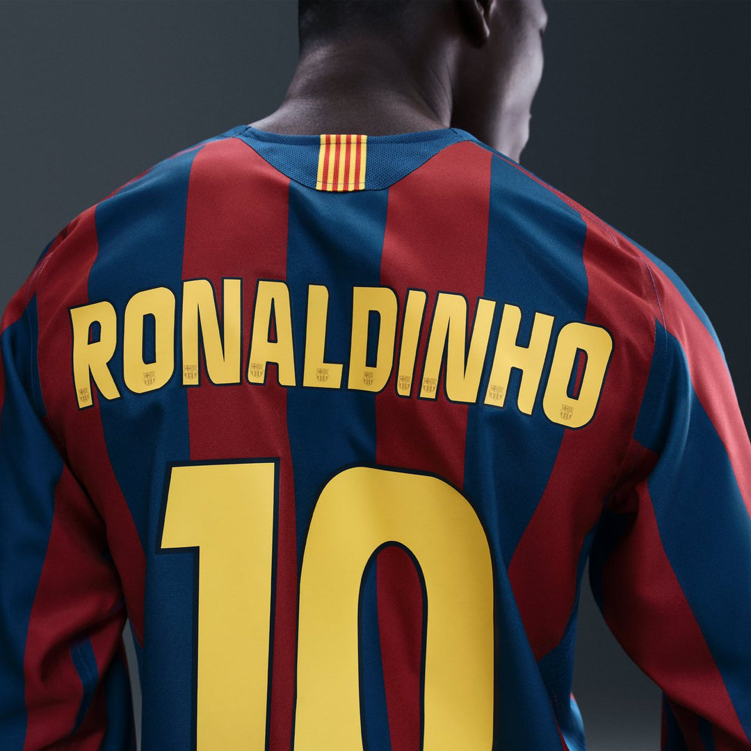Barcelona release throwback Ronaldinho 05/06 jersey ahead of Brazil legend's Netflix documentary