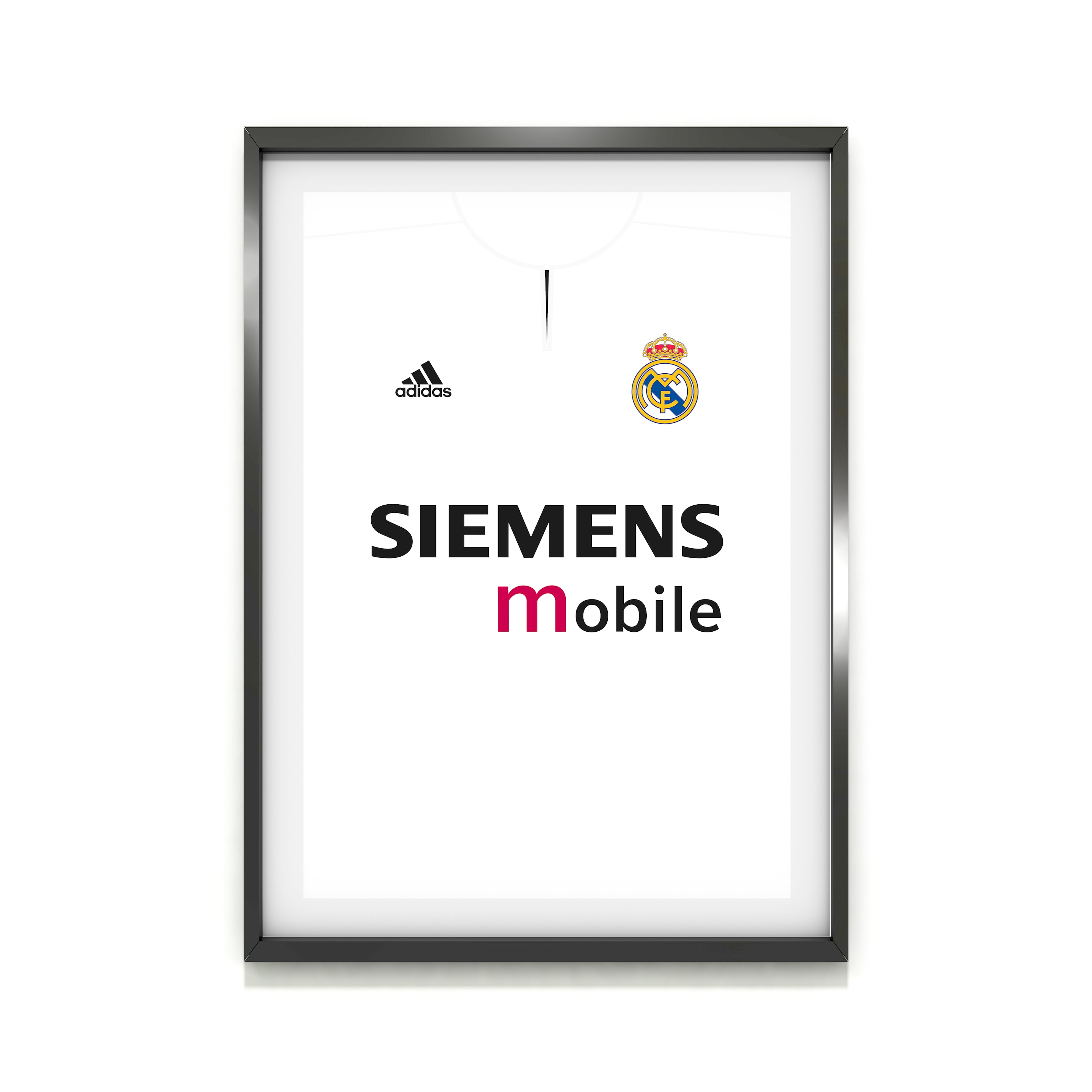 David Beckham Real Madrid (Front) Heavyweight Art Print - Football Post - Perfect Gift - Birthday Present for Him