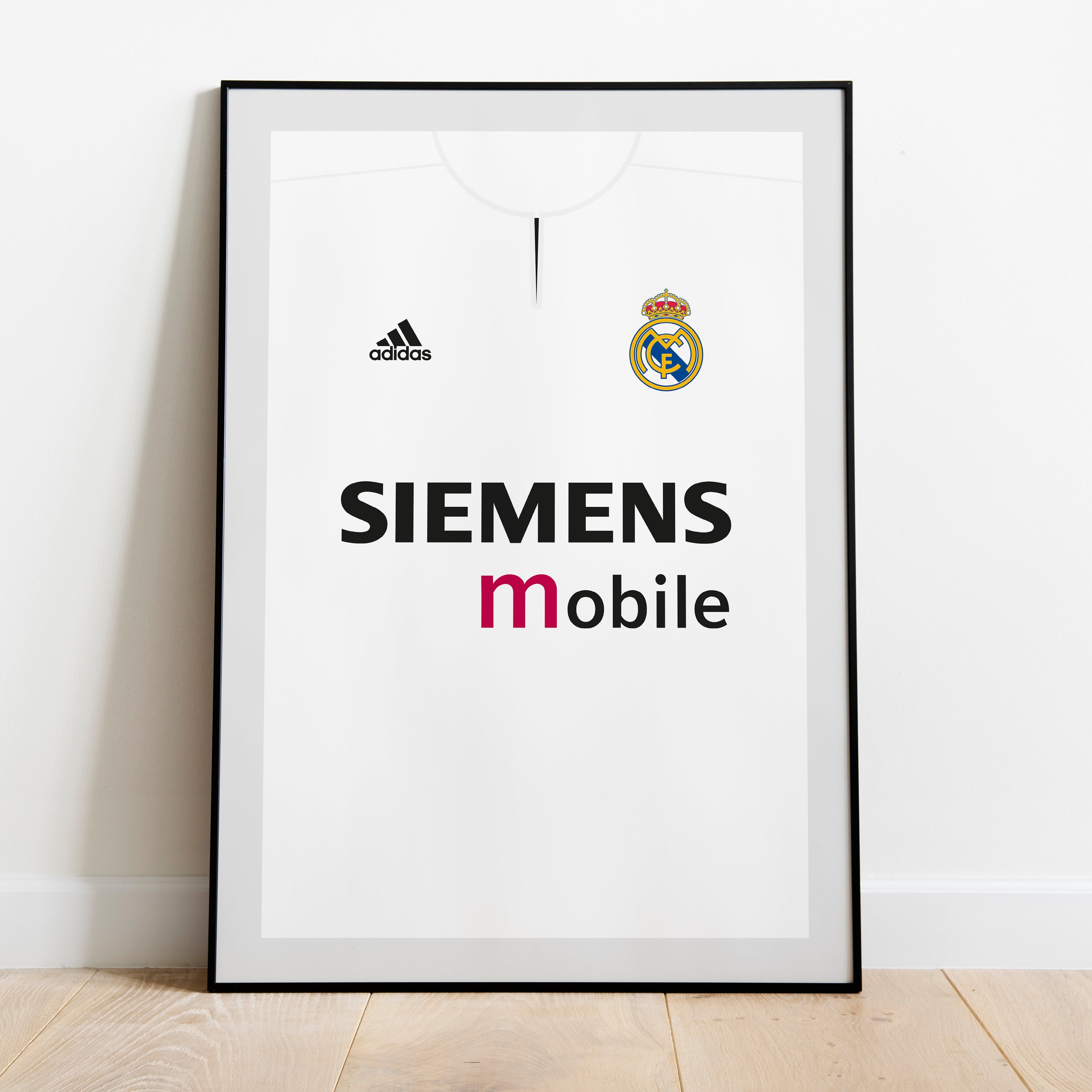 David Beckham Real Madrid (Front) Heavyweight Art Print - Football Post - Perfect Gift - Birthday Present for Him